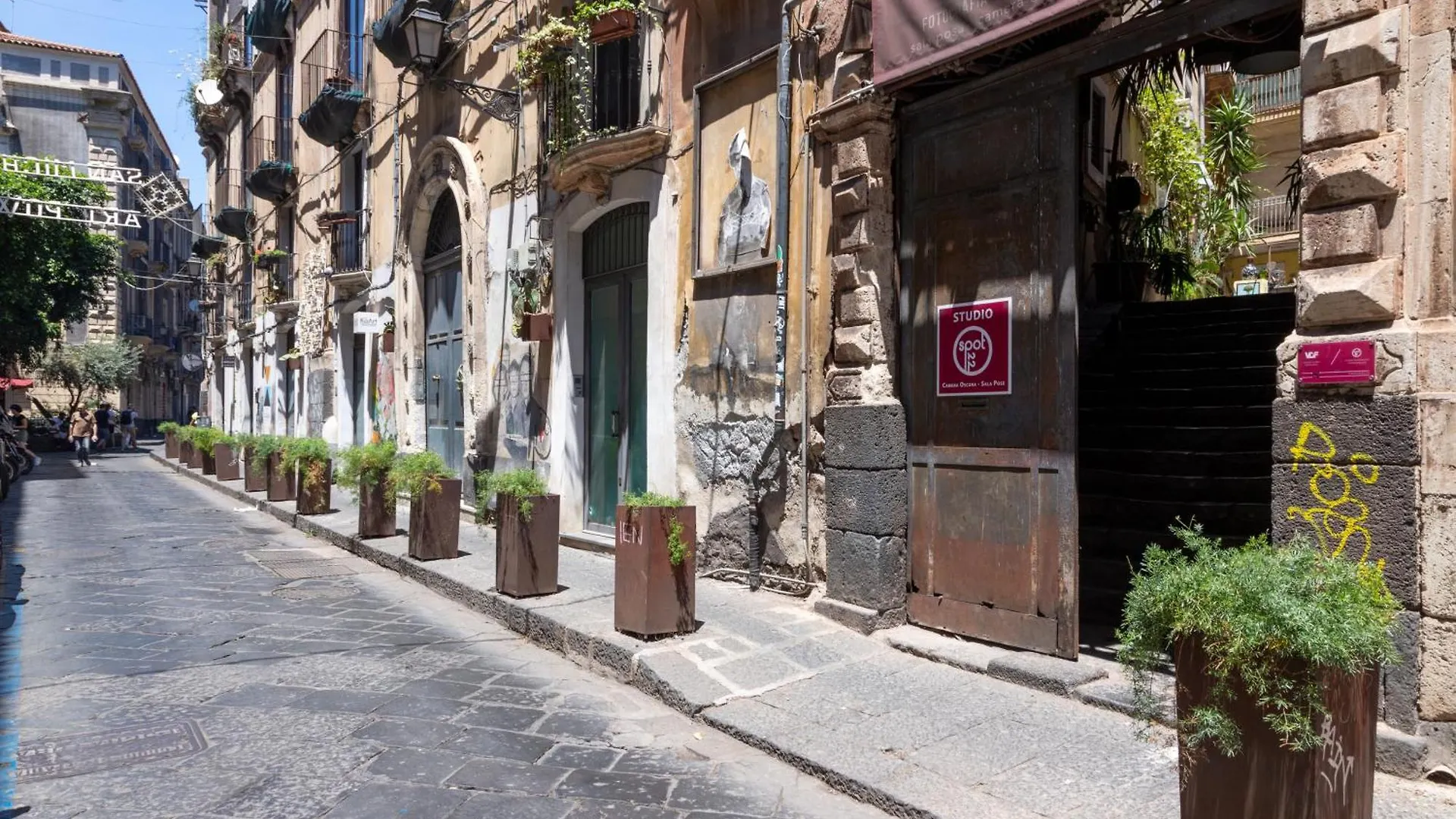 Cortile San Michele Villa Catania Italy